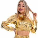 Costume beauf | Haut tenue flash disco beauf