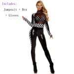 Déguisement femme sexy beauf | Courses de voiture